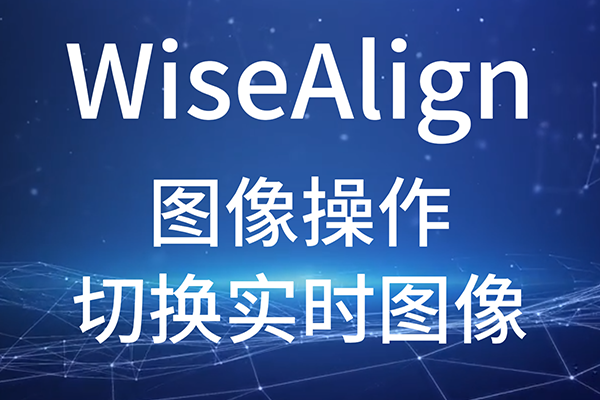 WiseAlign-圖像操作-切換實時圖像